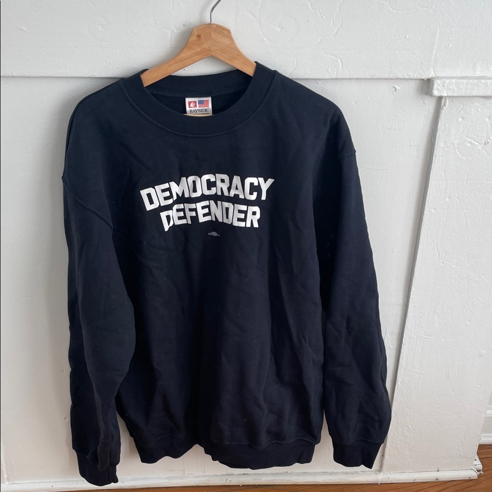 Men's Black Crewneck Sweater